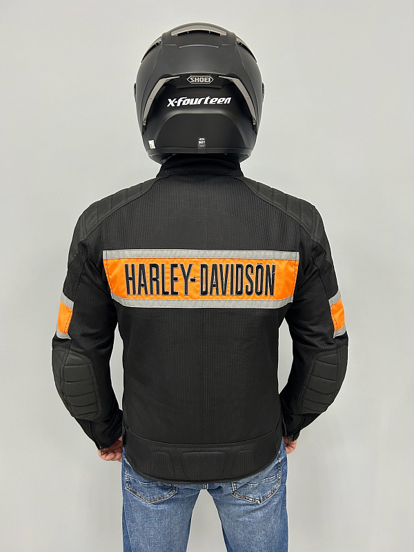 Мотокуртка Harley Davidson Tex Summer orange